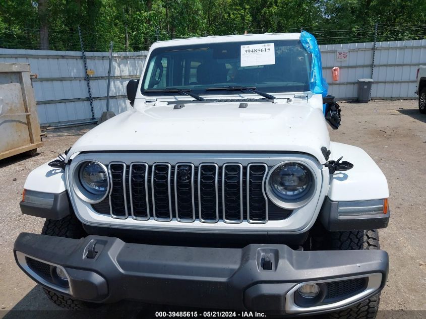 2024 Jeep Wrangler 4-Door Sahara 4X4 VIN: 1C4PJXEN4RW117244 Lot: 39485615