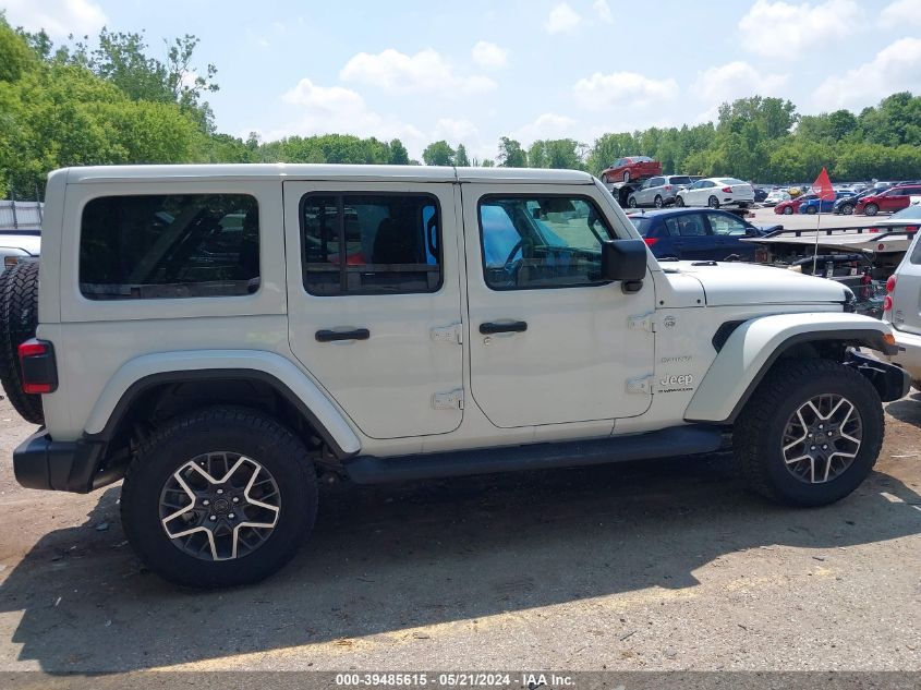 2024 Jeep Wrangler 4-Door Sahara 4X4 VIN: 1C4PJXEN4RW117244 Lot: 39485615