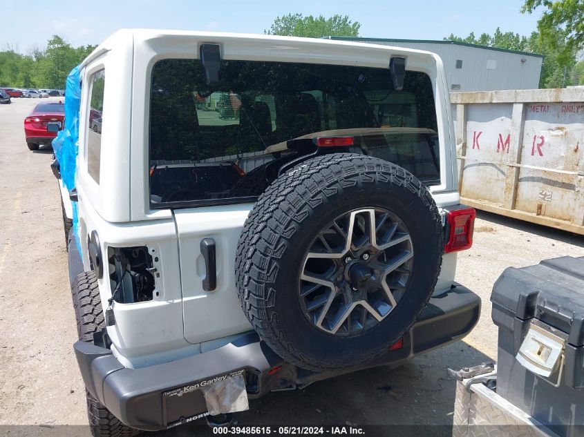 2024 Jeep Wrangler 4-Door Sahara 4X4 VIN: 1C4PJXEN4RW117244 Lot: 39485615
