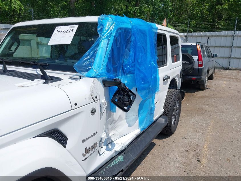 2024 Jeep Wrangler 4-Door Sahara 4X4 VIN: 1C4PJXEN4RW117244 Lot: 39485615
