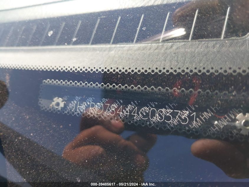 2004 Honda Cr-V Lx VIN: JHLRD78444C003731 Lot: 39485617