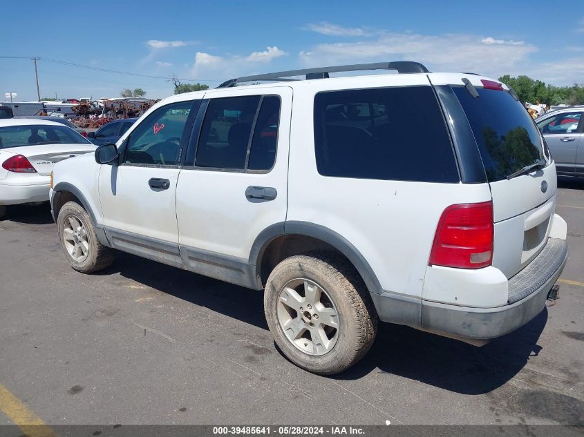 2003 Ford Explorer Nbx/Xlt VIN: 1FMZU73W33ZB05695 Lot: 39485641