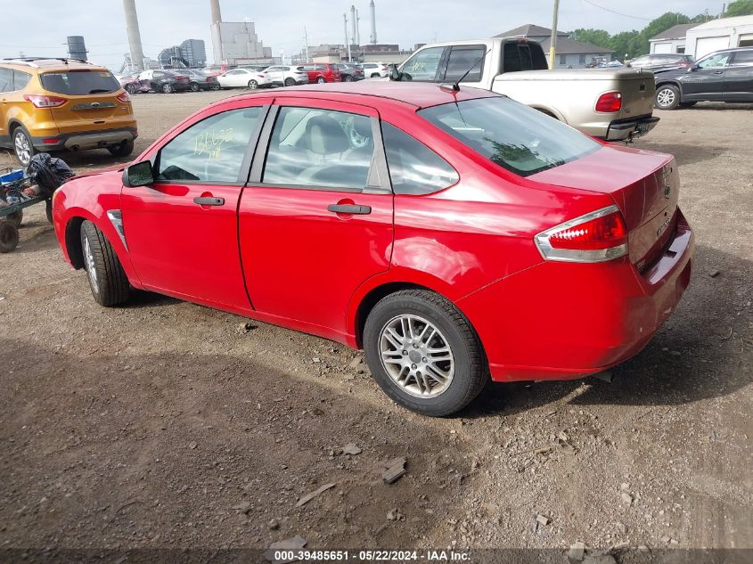 2008 Ford Focus Se/Ses VIN: 1FAHP35NX8W223908 Lot: 39485651