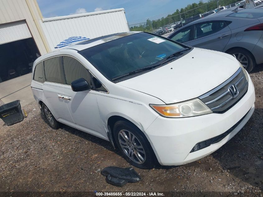 2012 Honda Odyssey Ex-L VIN: 5FNRL5H63CB010046 Lot: 39485655