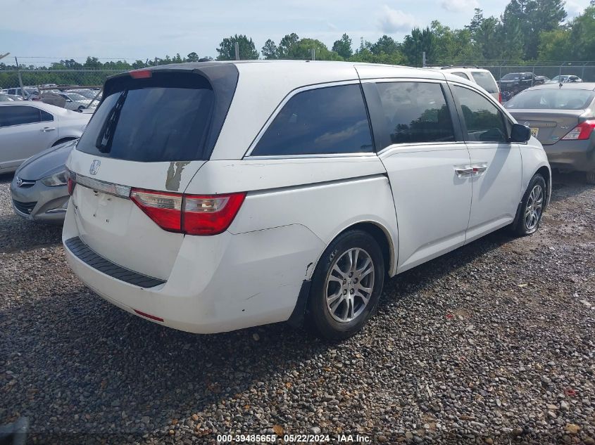 2012 Honda Odyssey Ex-L VIN: 5FNRL5H63CB010046 Lot: 39485655