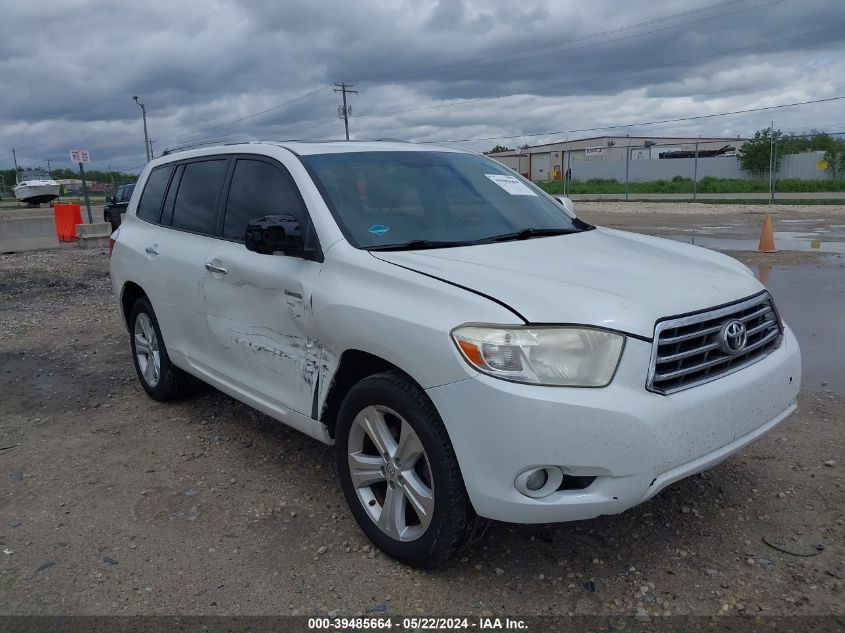 2008 Toyota Highlander Limited VIN: JTEES42A482074210 Lot: 39485664