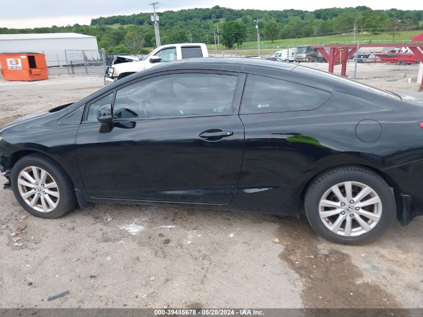 2012 Honda Civic Ex VIN: 2HGFG3B83CH505039 Lot: 39485678