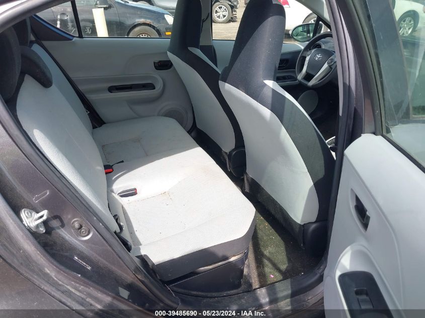 2013 Toyota Prius C One VIN: JTDKDTB39D1531736 Lot: 39485690