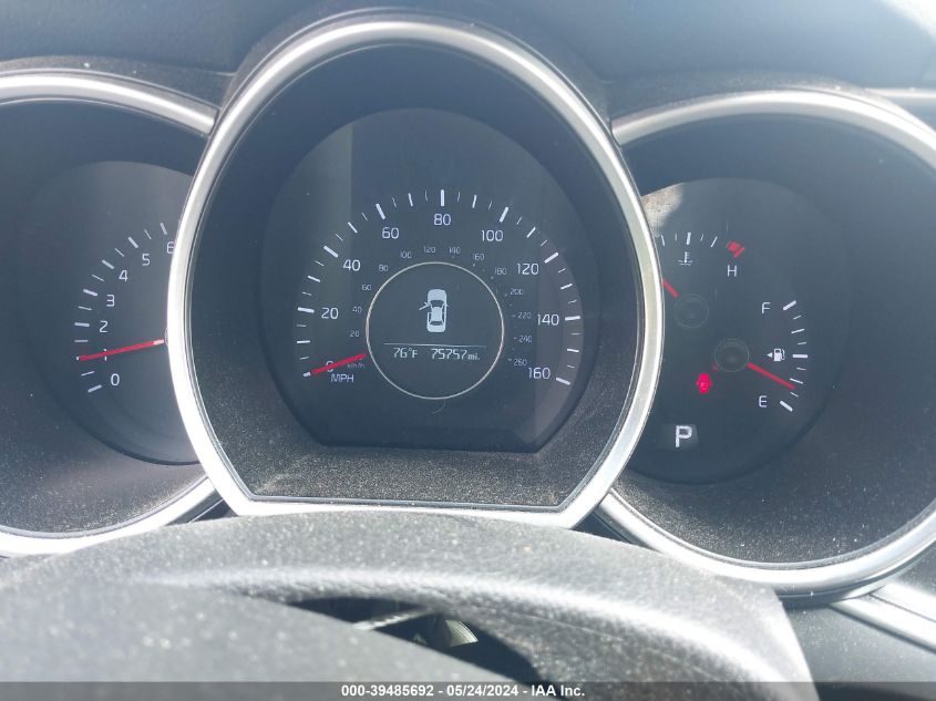 2015 Kia Optima Lx VIN: 5XXGM4A76FG447414 Lot: 39485692