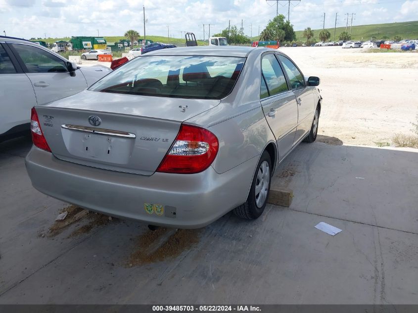 2004 Toyota Camry Le VIN: 4T1BE32K24U346958 Lot: 39485703