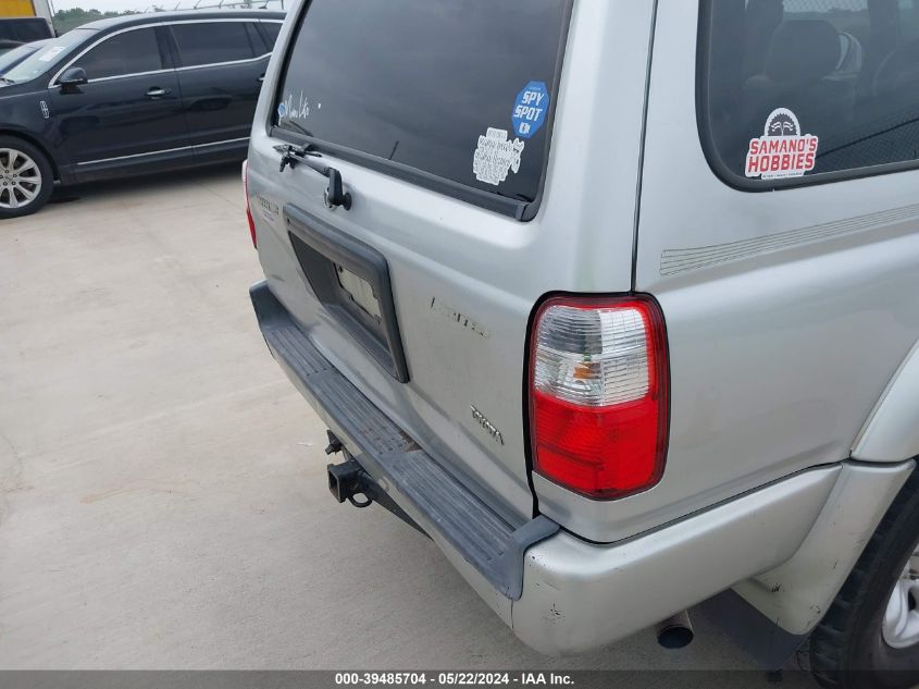 2001 Toyota 4Runner Limited V6 VIN: JT3GN87R310212044 Lot: 39485704