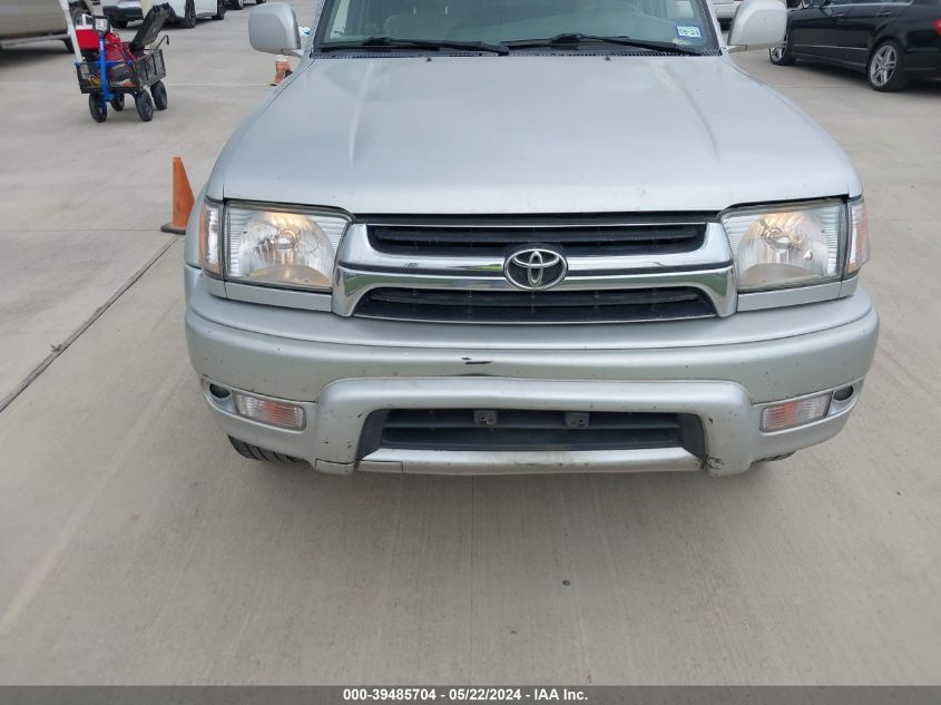 2001 Toyota 4Runner Limited V6 VIN: JT3GN87R310212044 Lot: 39485704