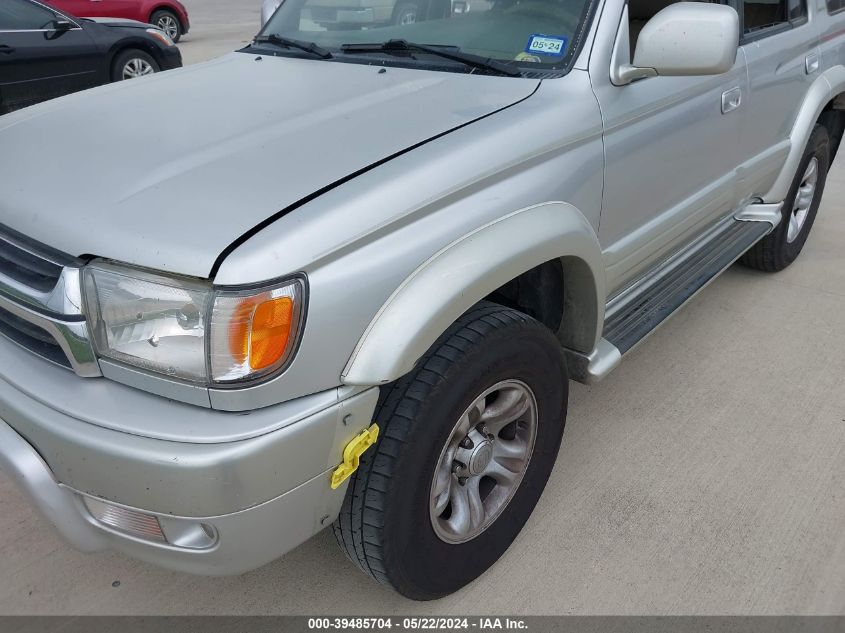 2001 Toyota 4Runner Limited V6 VIN: JT3GN87R310212044 Lot: 39485704
