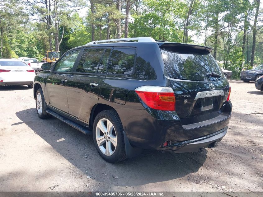 2008 Toyota Highlander Limited VIN: JTEES42A782040259 Lot: 39485706