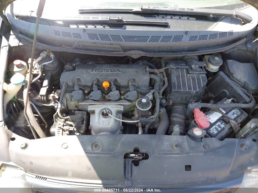 2008 Honda Civic Lx VIN: 2HGFG12618H557280 Lot: 39485711