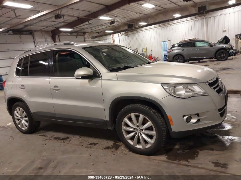 2011 Volkswagen Tiguan Se VIN: WVGAV7AX3BW524779 Lot: 39485728