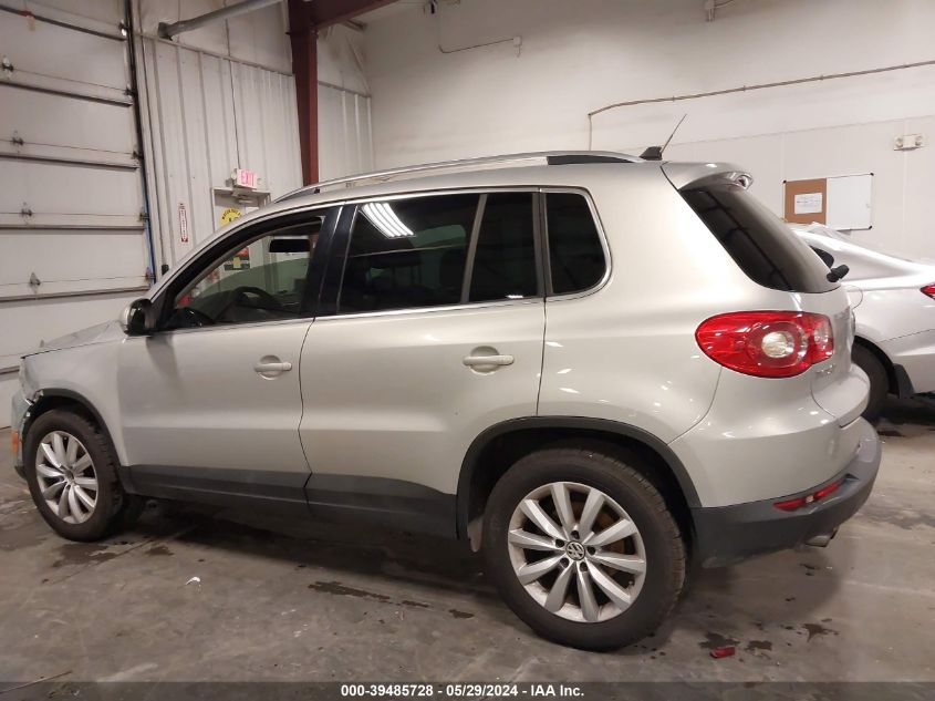 2011 Volkswagen Tiguan Se VIN: WVGAV7AX3BW524779 Lot: 39485728
