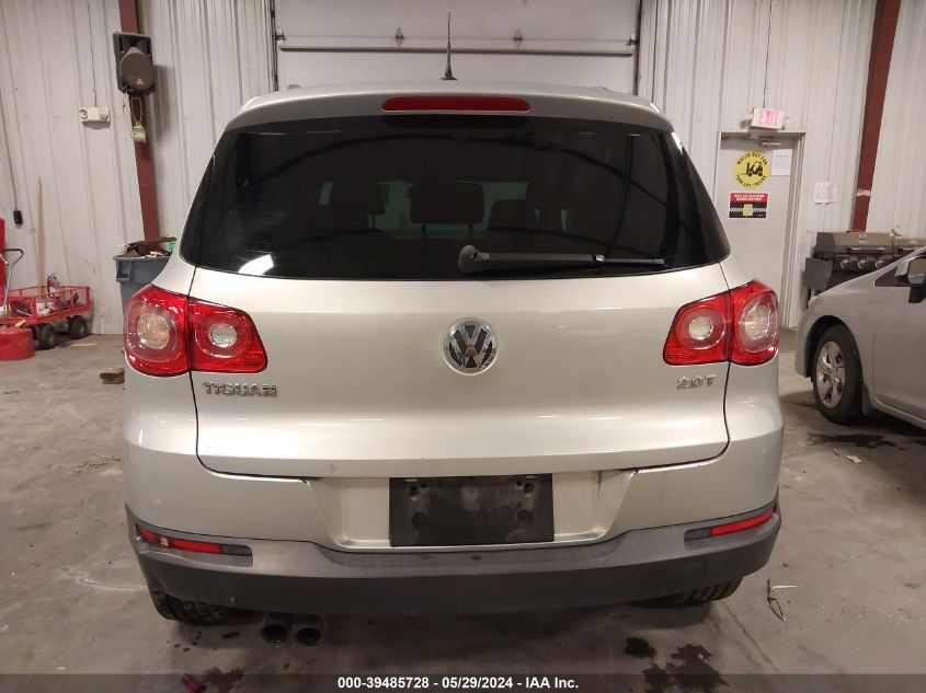 2011 Volkswagen Tiguan Se VIN: WVGAV7AX3BW524779 Lot: 39485728