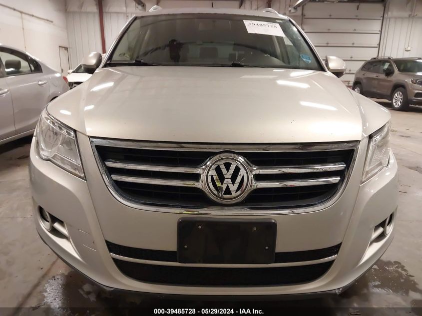 2011 Volkswagen Tiguan Se VIN: WVGAV7AX3BW524779 Lot: 39485728