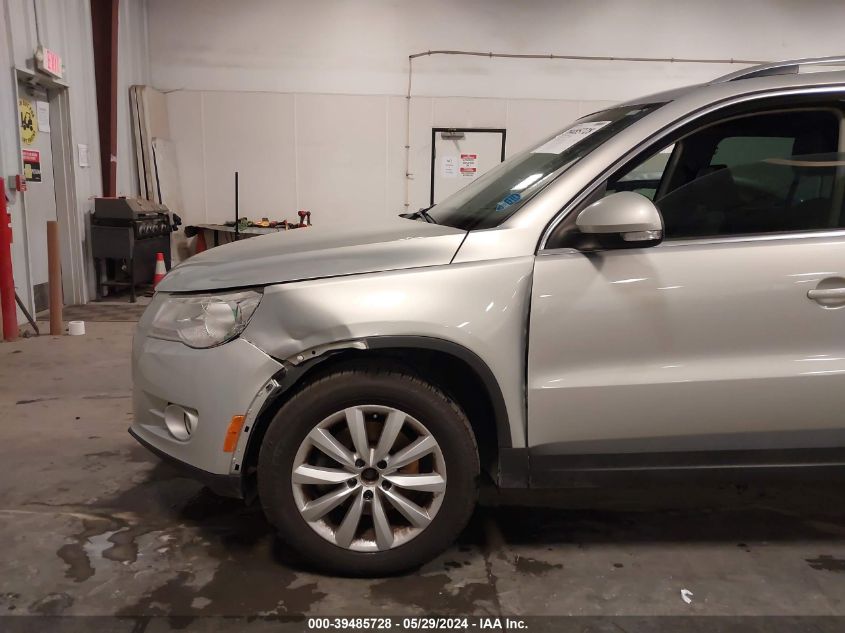 2011 Volkswagen Tiguan Se VIN: WVGAV7AX3BW524779 Lot: 39485728