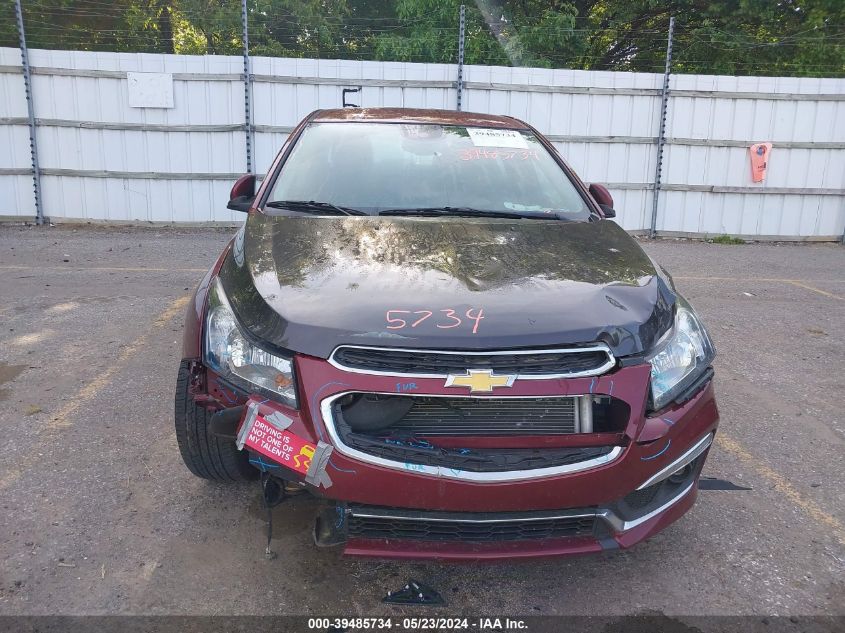 2015 Chevrolet Cruze 1Lt Auto VIN: 1G1PC5SB6F7189523 Lot: 39485734