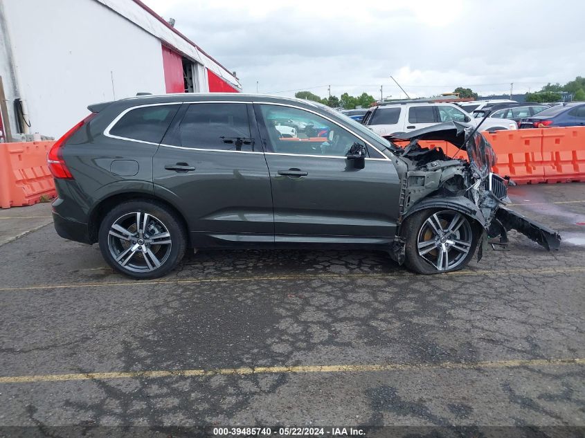 2021 Volvo Xc60 T5 Momentum VIN: YV4102RK0M1799490 Lot: 39485740