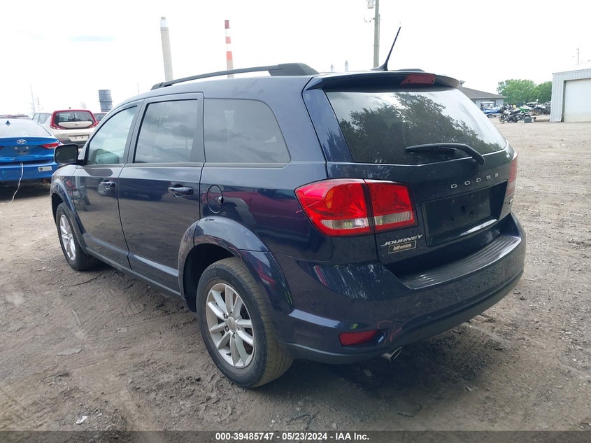 VIN 3C4PDCBG2HT519533 2017 DODGE JOURNEY SXT