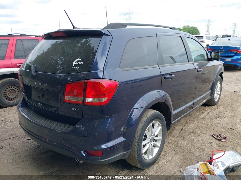 VIN 3C4PDCBG2HT519533 2017 DODGE JOURNEY SXT
