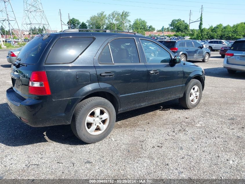 2009 Kia Sorento Lx VIN: KNDJC735895878531 Lot: 39485752