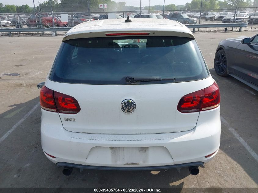 2012 Volkswagen Gti 2-Door VIN: WVWEV7AJ0CW136329 Lot: 39485754