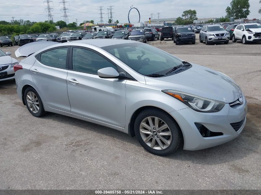 2014 Hyundai Elantra Se VIN: 5NPDH4AE8EH508464 Lot: 39485758