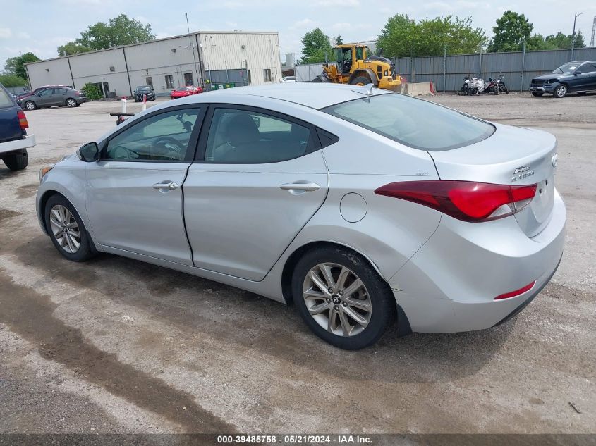 2014 Hyundai Elantra Se VIN: 5NPDH4AE8EH508464 Lot: 39485758