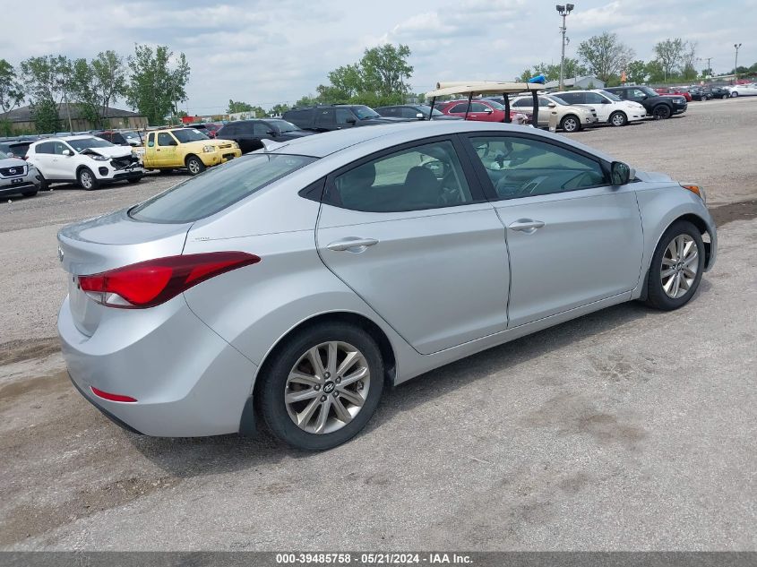 2014 Hyundai Elantra Se VIN: 5NPDH4AE8EH508464 Lot: 39485758