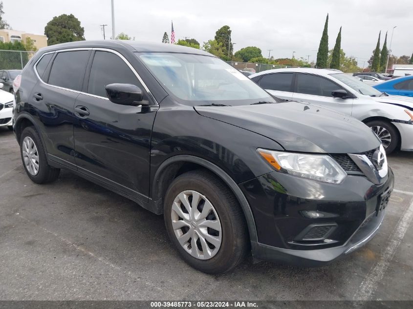 2016 Nissan Rogue S VIN: KNMAT2MT0GP671293 Lot: 39485773