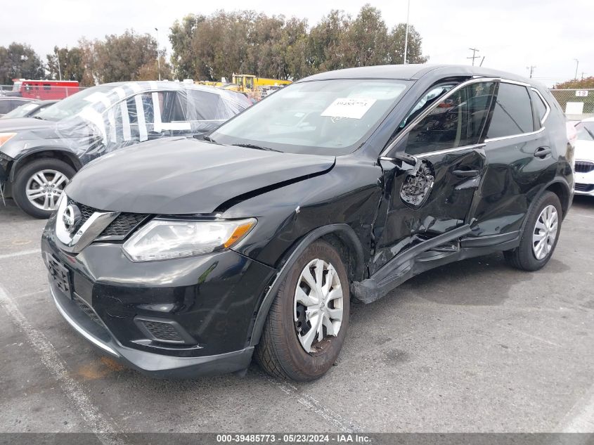 2016 Nissan Rogue S VIN: KNMAT2MT0GP671293 Lot: 39485773