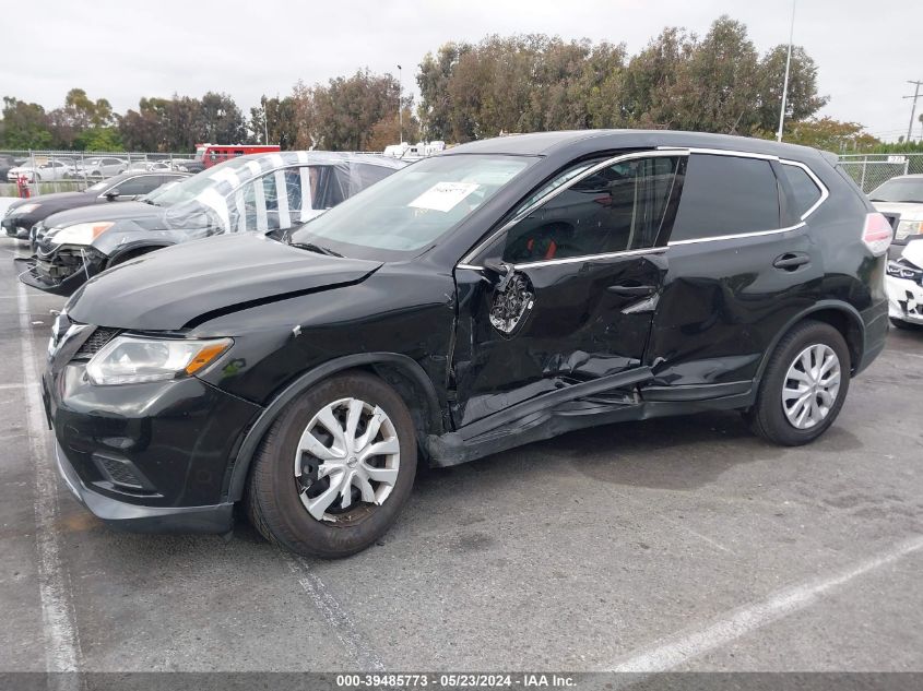 2016 NISSAN ROGUE S/SL/SV - KNMAT2MT0GP671293