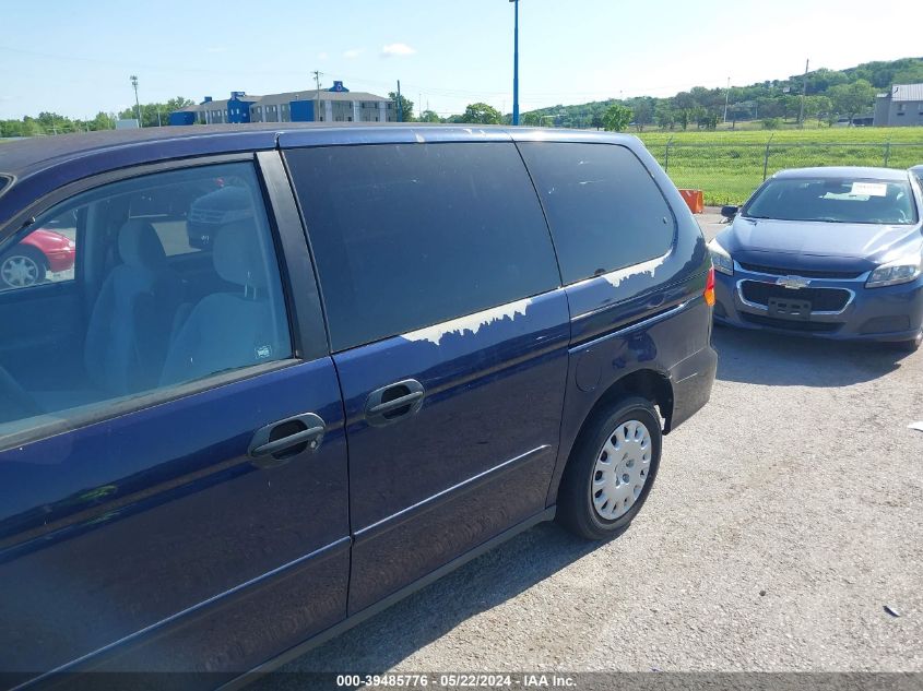 2003 Honda Odyssey Lx VIN: 5FNRL18503B110816 Lot: 39485776