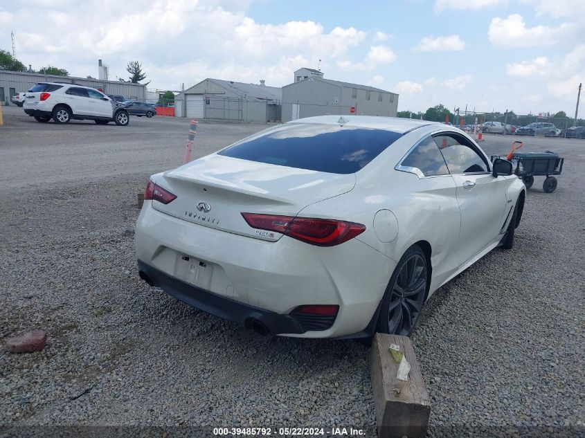 2018 Infiniti Q60 3.0T Red Sport 400 VIN: JN1FV7EK8JM530115 Lot: 39485792