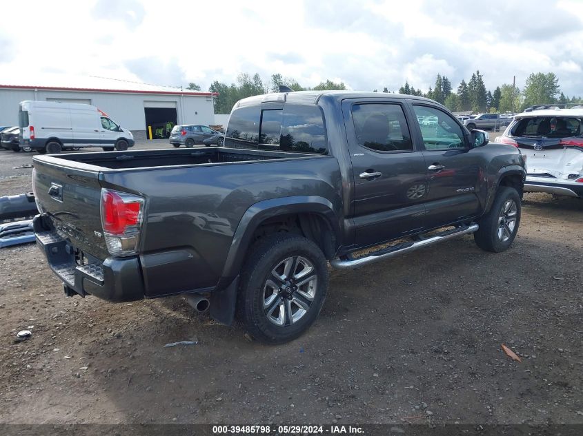 2017 Toyota Tacoma Limited VIN: 3TMGZ5AN0HM084003 Lot: 39485798