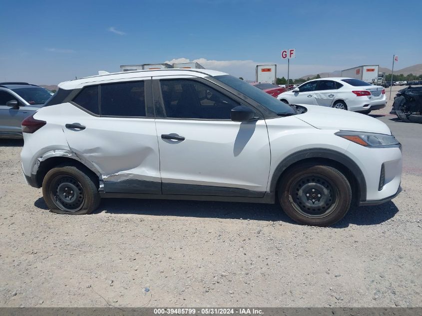 2022 Nissan Kicks S Xtronic Cvt VIN: 3N1CP5BV6NL503592 Lot: 39485799