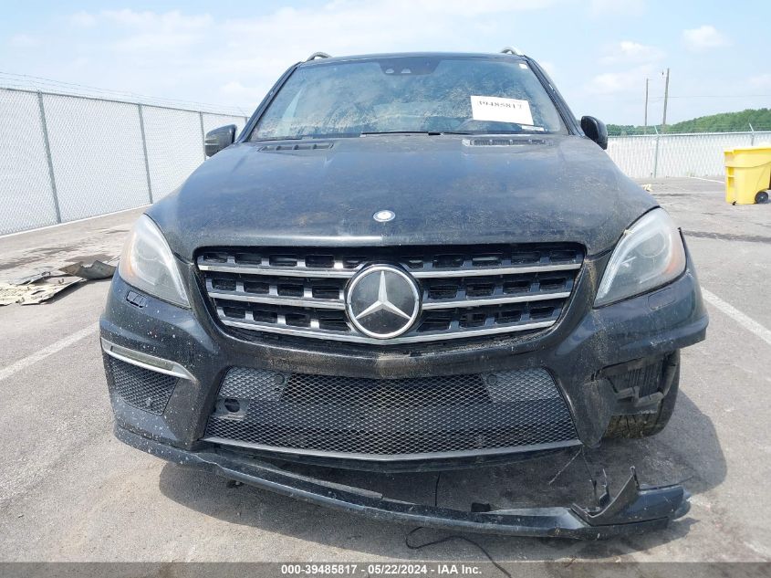 2012 Mercedes-Benz Ml 63 Amg 4Matic VIN: 4JGDA7EB3CA086111 Lot: 39485817