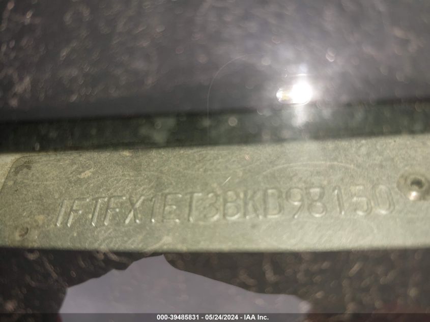 2011 Ford F-150 Xl VIN: 1FTFX1ET3BKD98150 Lot: 39485831