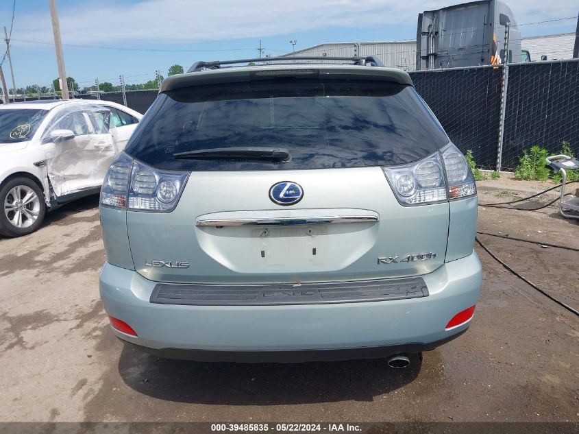 2008 Lexus Rx 400H VIN: JTJHW31U282048987 Lot: 39485835
