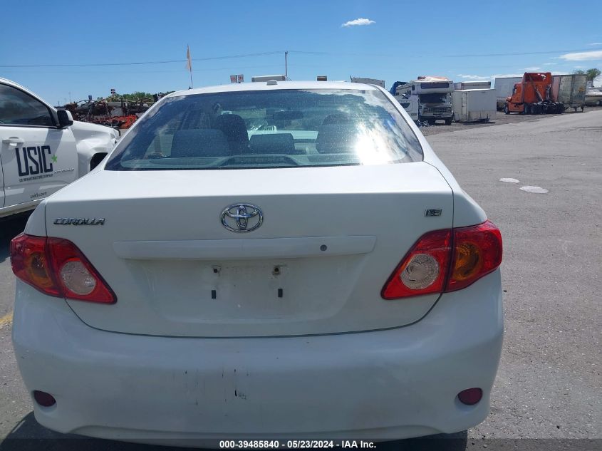 2010 Toyota Corolla Le VIN: 2T1BU4EE5AC386799 Lot: 39485840