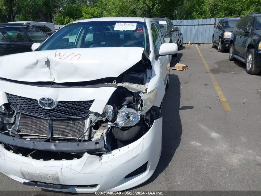 2010 Toyota Corolla Le VIN: 2T1BU4EE5AC386799 Lot: 39485840