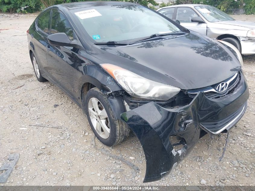 2013 Hyundai Elantra Gls VIN: KMHDH4AE2DU845048 Lot: 39485844