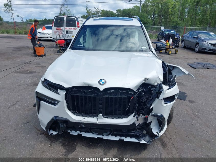 2025 BMW X7 M60I VIN: 5UX33EM00S9W26673 Lot: 39485854