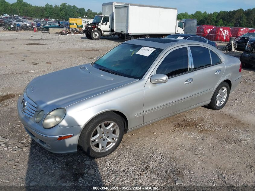 2003 Mercedes-Benz E 320 VIN: WDBUF65J03A207831 Lot: 39485859