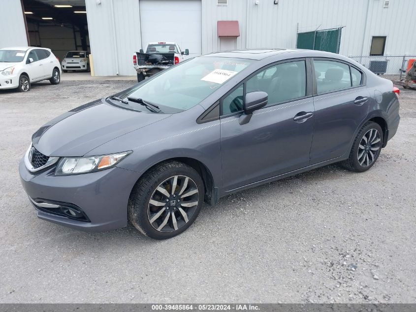 2014 Honda Civic Ex-L VIN: 2HGFB2F95EH518289 Lot: 39485864