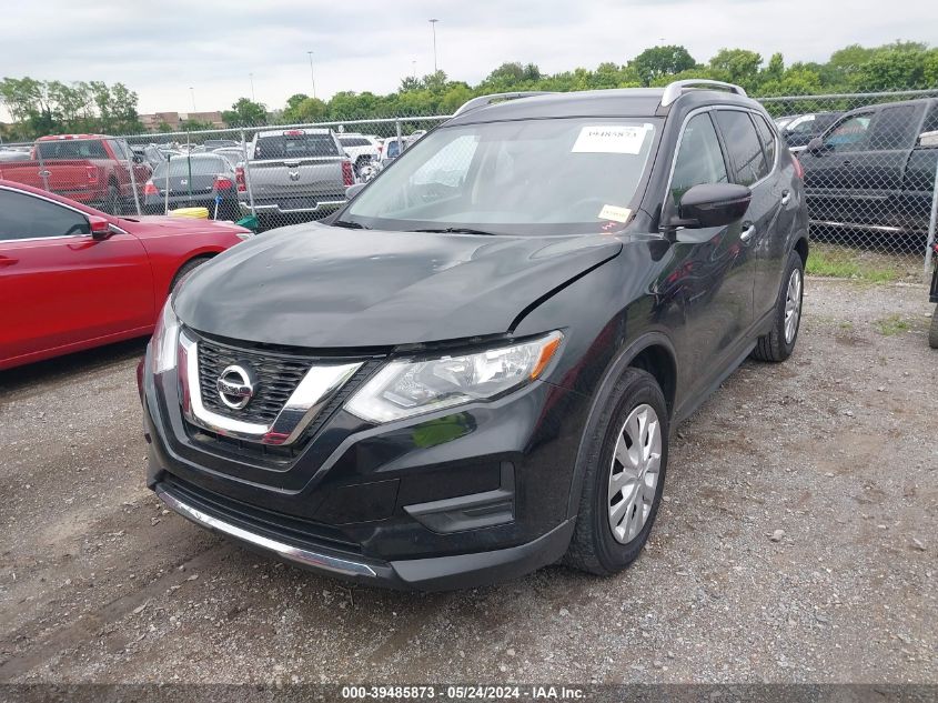 2017 Nissan Rogue S/Sl/Sv VIN: JN8AT2MT9HW380593 Lot: 39485873